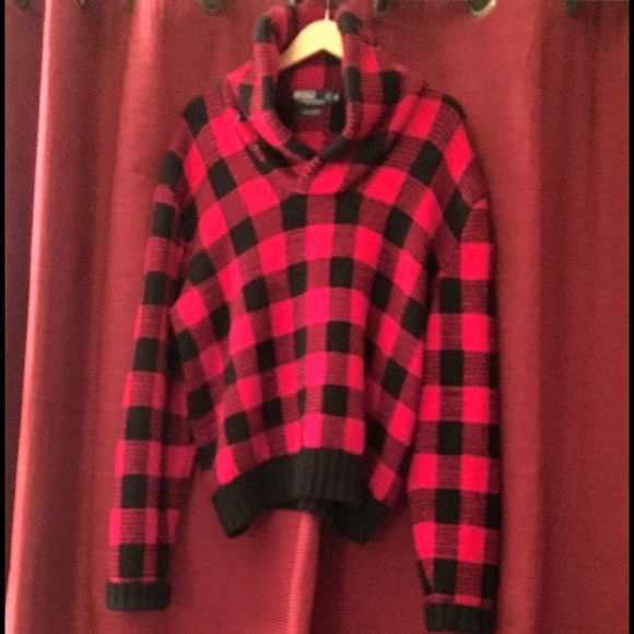 Polo Ralph Lauren Other - Polo Ralph Lauren Men shawl cashmere sweater