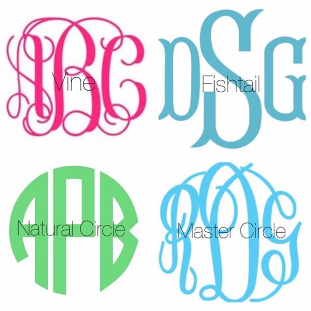 Monogram Comfort Colors Tank - Picture 3 of 6