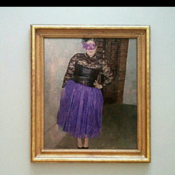 Bella2couture Dresses & Skirts - Purple hand made tulle skirt custom #bella2couture