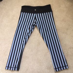 Lululemon striped crop