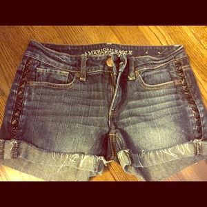 Size 2 stretch Jean shorts