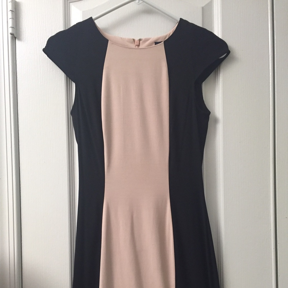 Great little black stretch sheath dress.