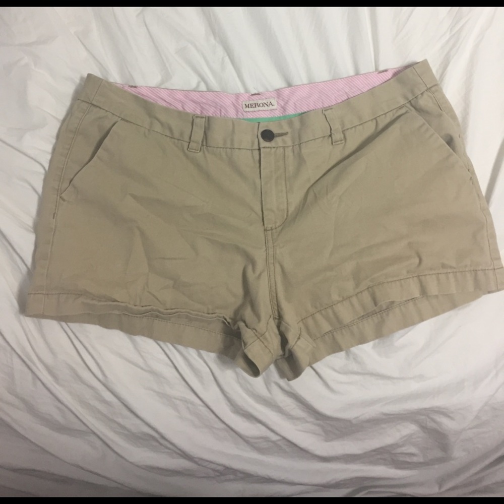 Tan shorts
