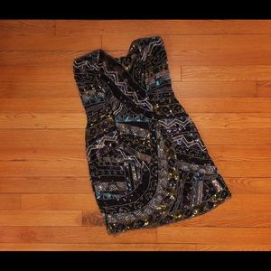 French Connection Carnival Sequin Mini Party Dress