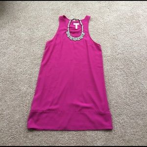 Adorable pink shift dress size small