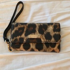 Kate Spade Leopard iPhone/Cardholder Case