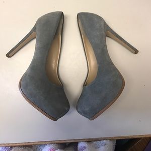 Grey Kelsi Heels