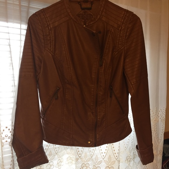 SOLD 3xHP ๐JouJou vegan leather jacket - Picture 5 of 5