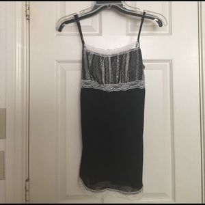 Cute lacy spaghetti strap top
