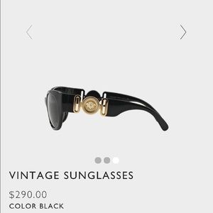 Vintage Versace Sun Glasses