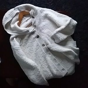 GAP hooded car cardigan sweater