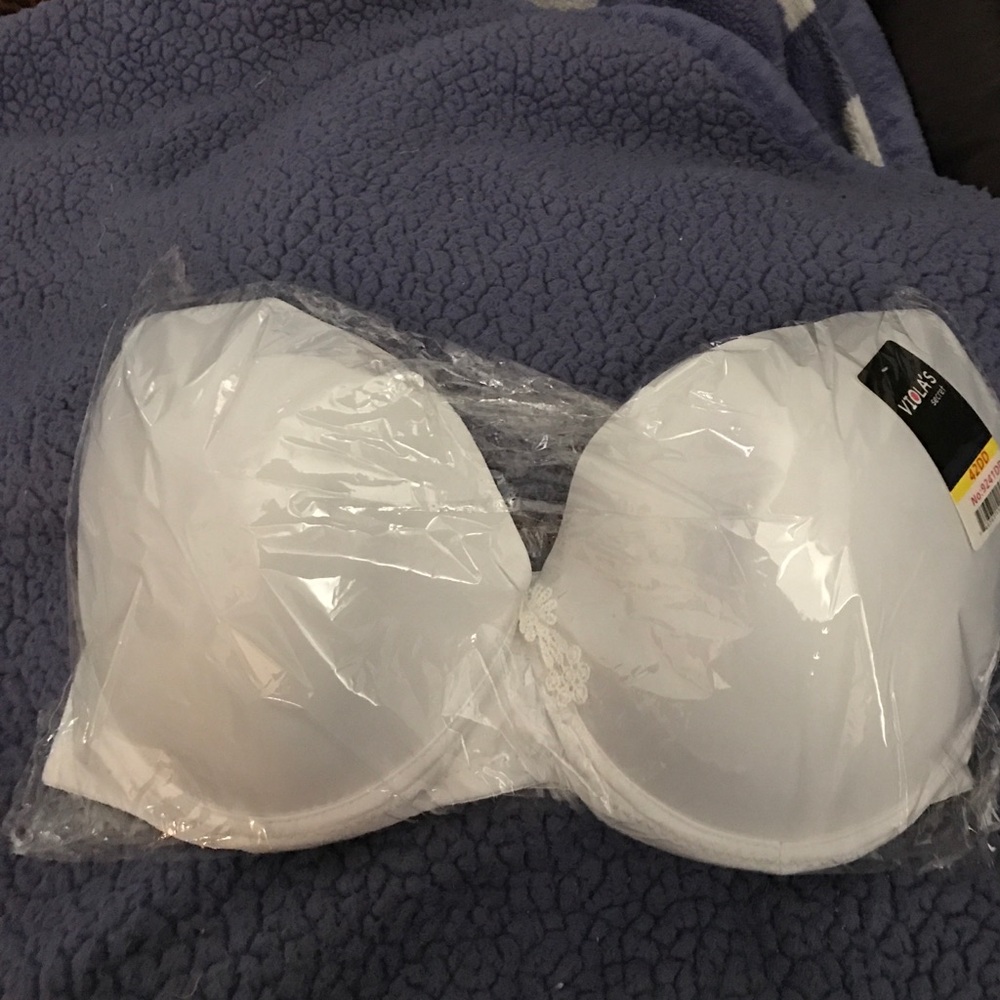 NWT White Bra 42DD