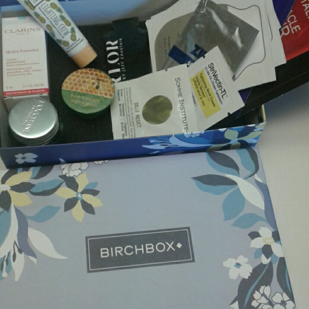 NeW Birchbox Hair and skincare Samples FULL