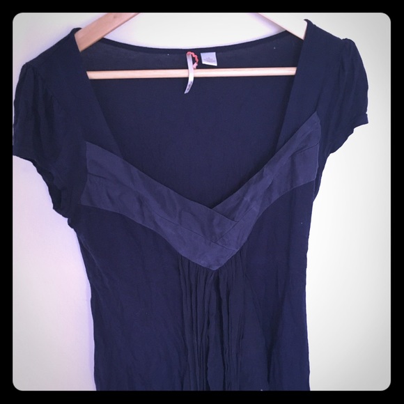 Blue anthropologie blouse - Picture 1 of 3