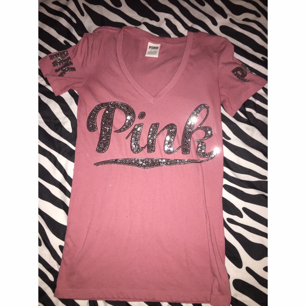 PINK V Neck
