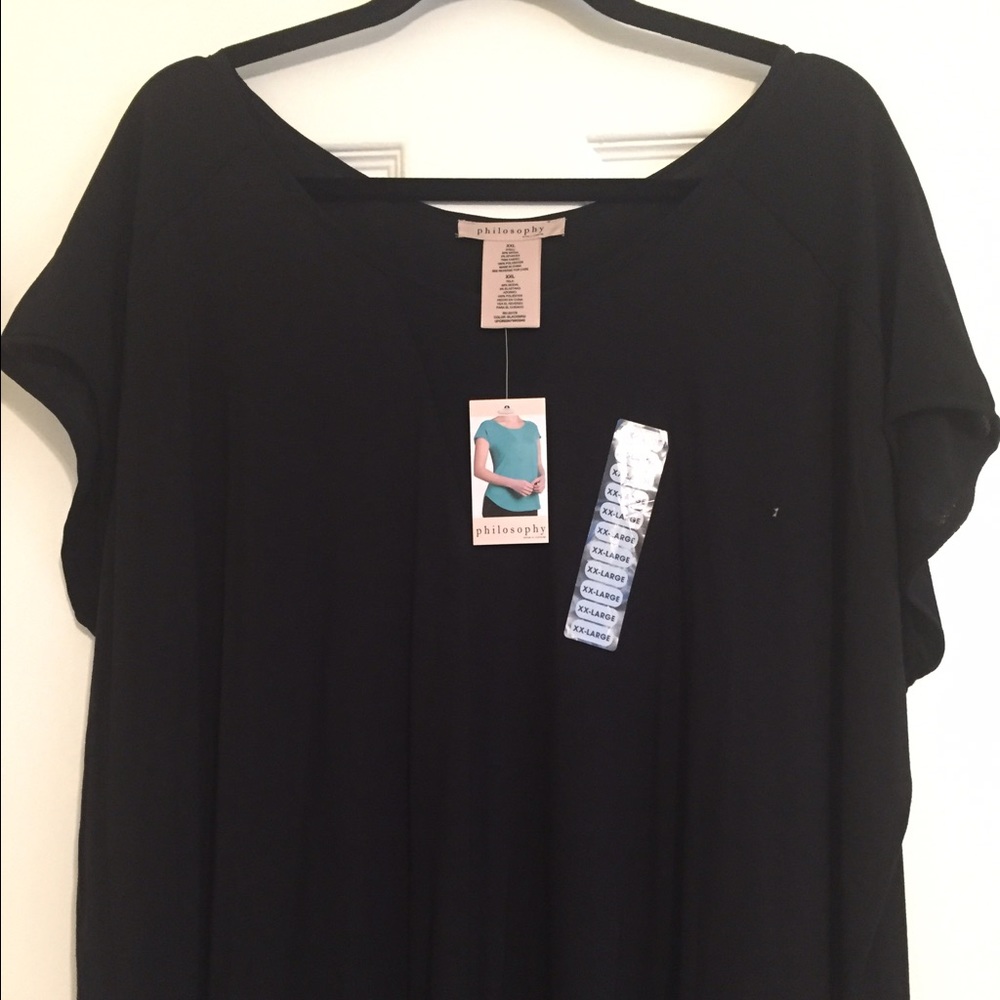 NWT - black blouse