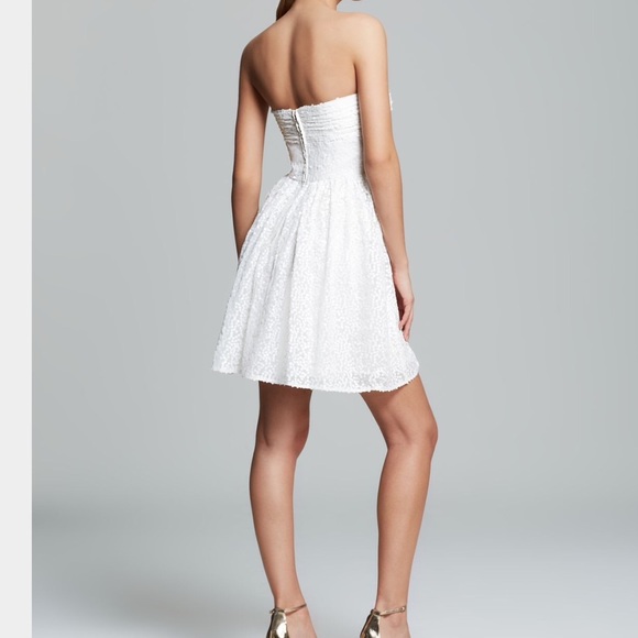 🎁NWT Jill Stuart White Sequinned Dress 2 - Picture 4 of 4