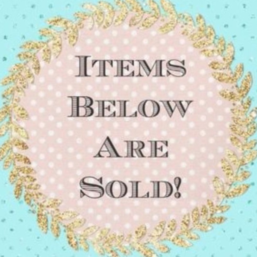 Everything below has sold 💜