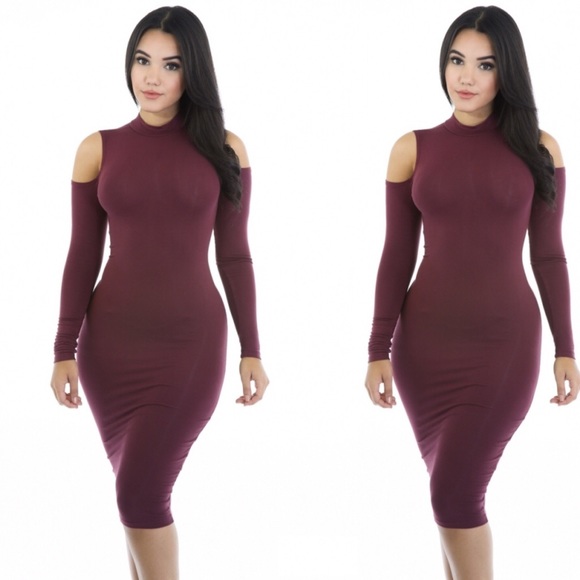 Cold shoulder Midi - Picture 1 of 1