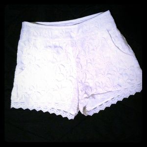 Flower Lace shorts