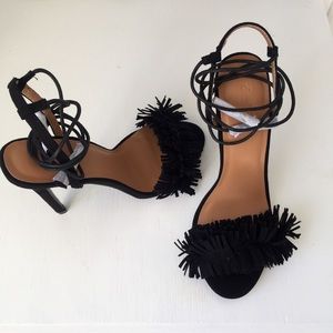 NWOT Black high heels