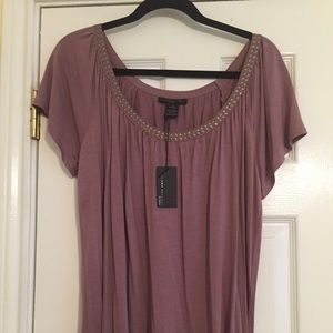 NWT - soft plum blouse
