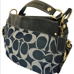 Denim Coach Bag