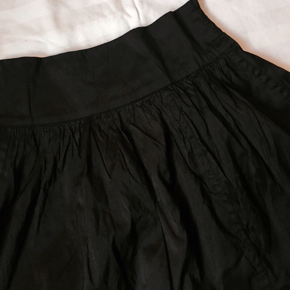 Calypso St. Barth Dresses & Skirts - Calypso St. Barth Raw Edge Black Mini Skirt