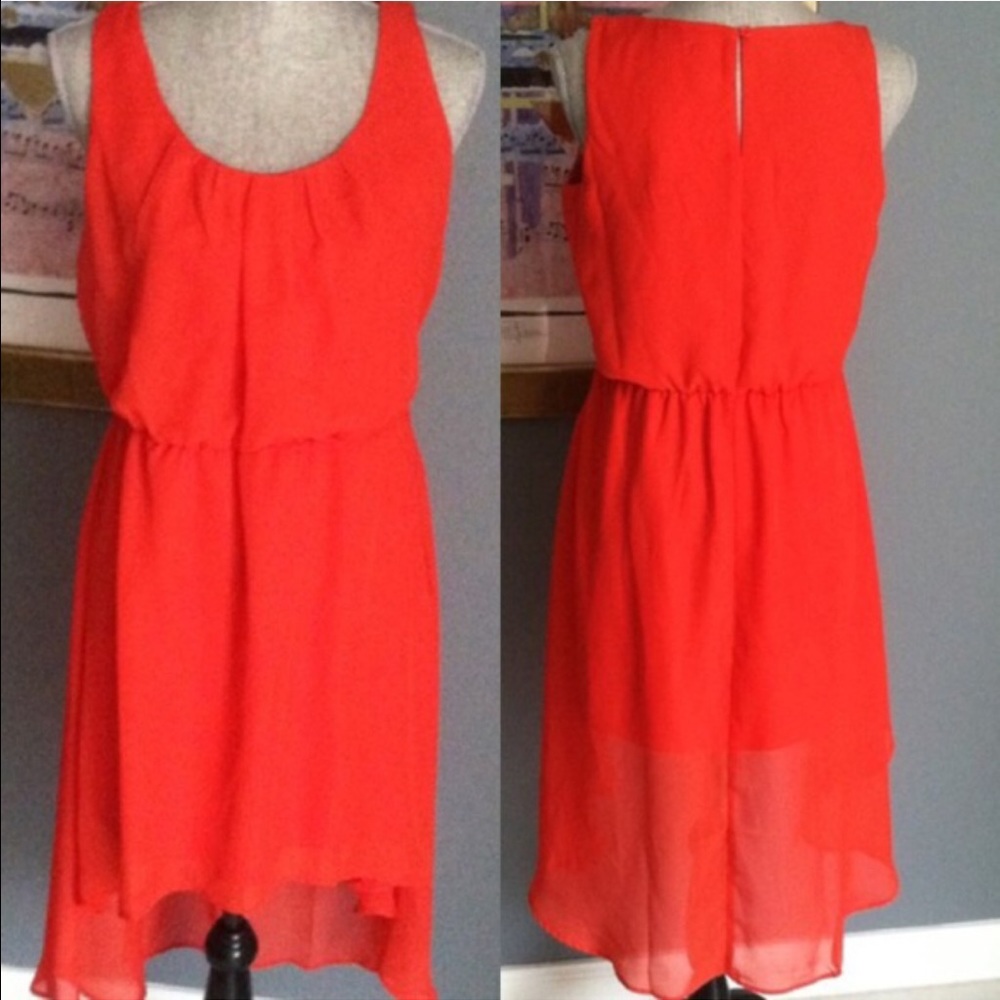 La Classe Couture Chiffon Dress