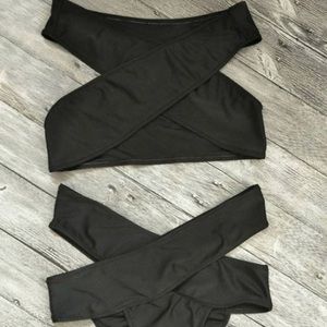 Bandage cut out bikini