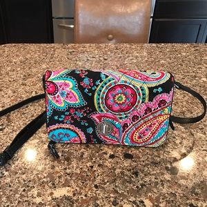 Vera Bradley turn-lock crossbody