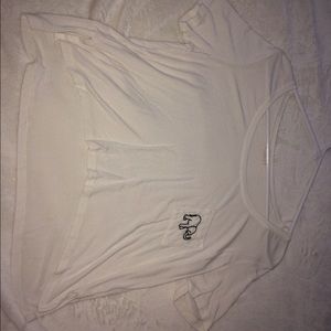 White Crop Top