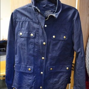 J crew navy jacket