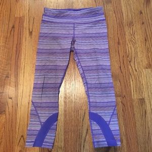 Lululemon cropped leggings size 6