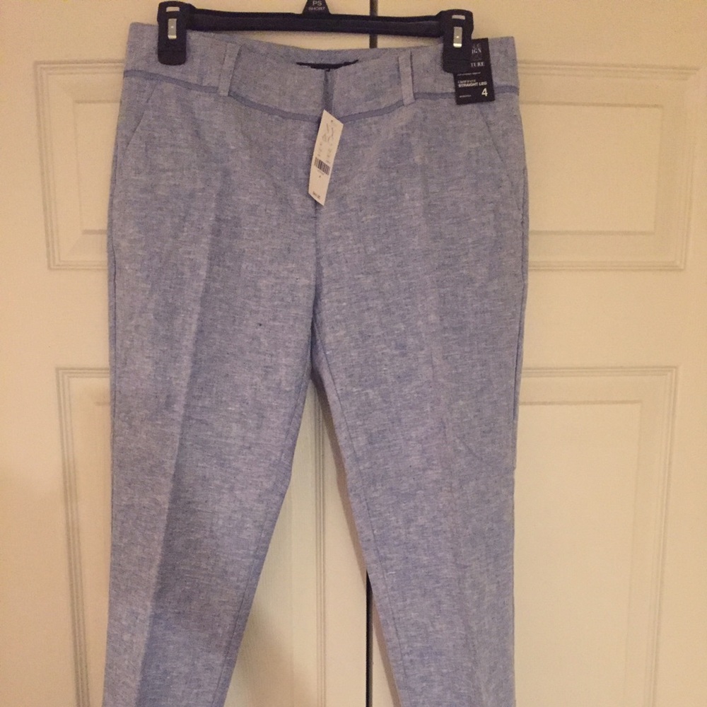 NY & Co baby blue trousers, size 4. NWT