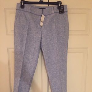 NY & Co baby blue trousers, size 4. NWT