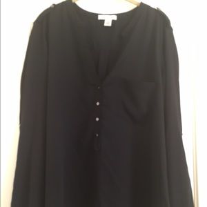 Long sleeve blouse