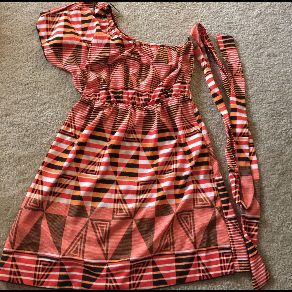 One shoulder dress-Charming Charlie's size S