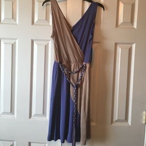 Beautiful belted party dress