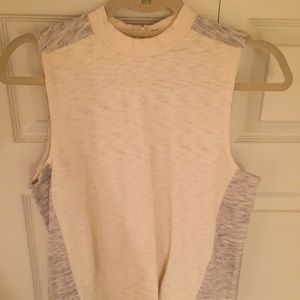 Madewell- mock turtleneck tank top, size small