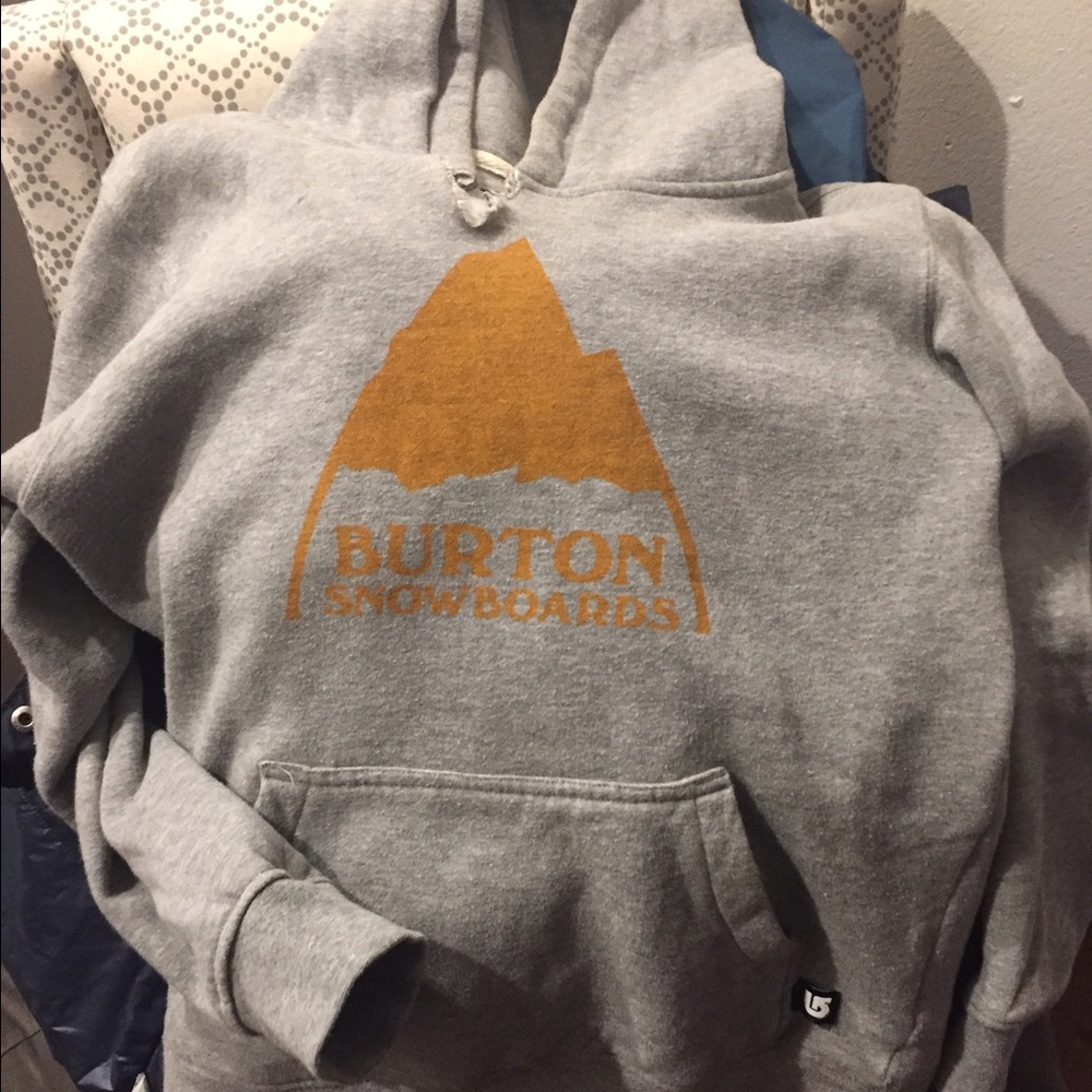 Burton sweatshirt, kids medium. Fits adult small