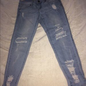 Distressed Jeans