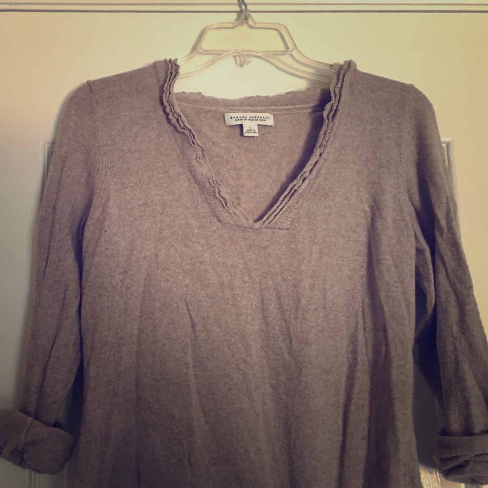 Wool banana republic sweater