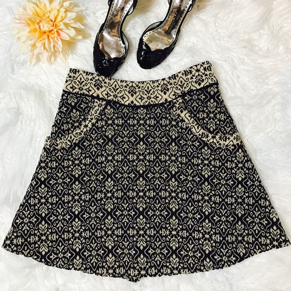 Free People Dresses & Skirts - Free People Brocade A-Line Skirt