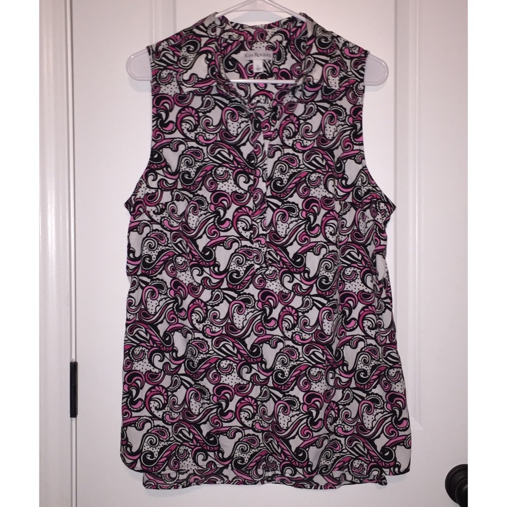 🌻Paisley Sleeveless Blouse 🌻
