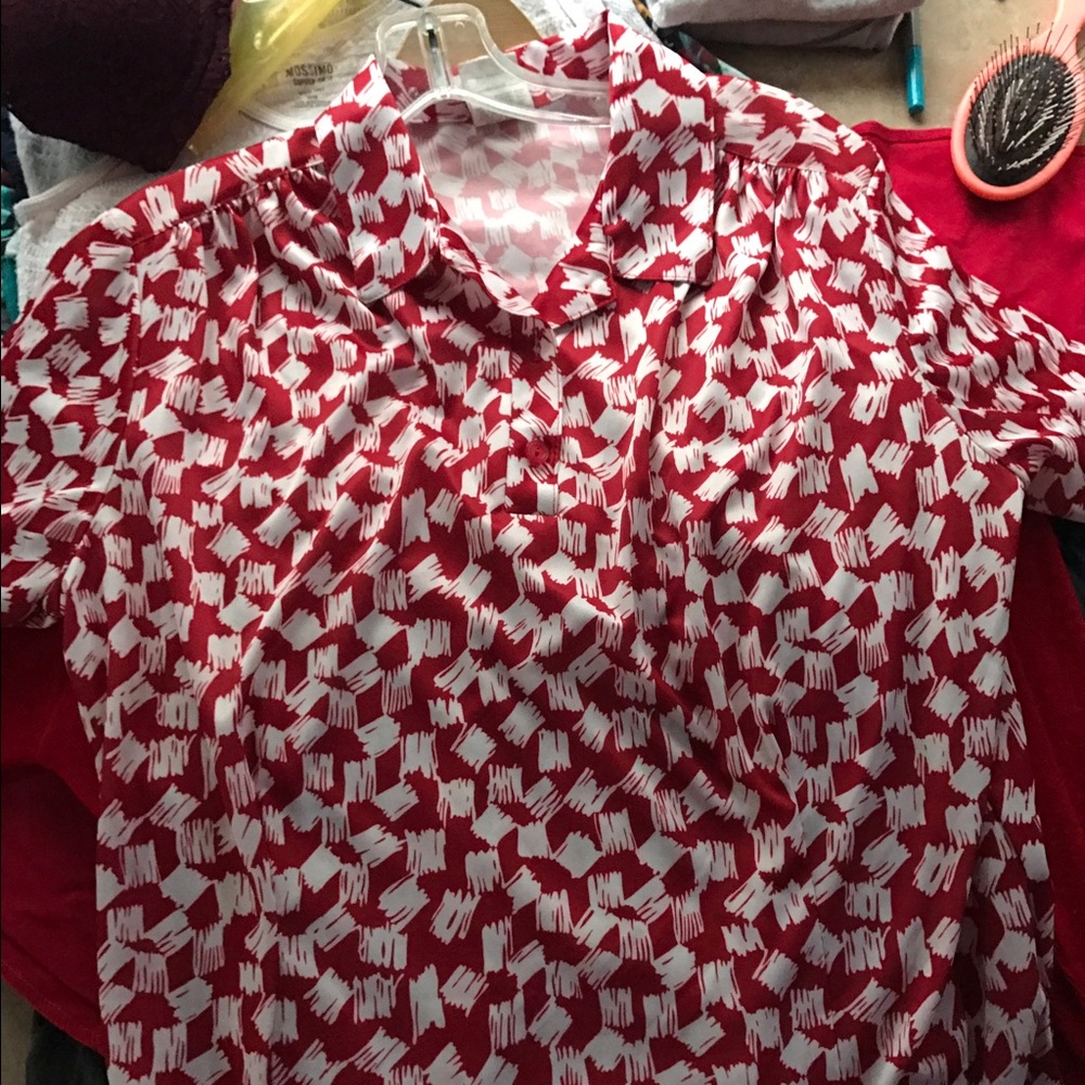 🌻Vintage 70s 🌻Cali Short Sleeve Polyester shirt