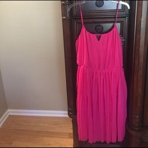 Ashley Stewart Hot Pink Dress