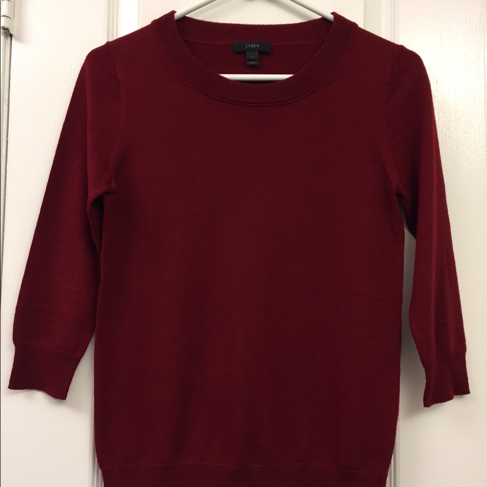 JCrew tippi 3/4 sleeve sweater