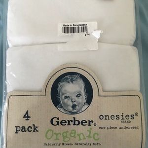 Gerber Organic Onesies