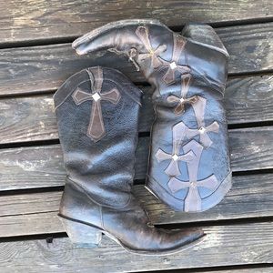 Stetson cross boots